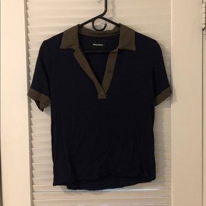 Reformation Silk Polo